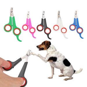 Cortauñas para mascotas de acero inoxidable, tijeras para cortar el dedo del pie, cortadora de garra para perros y gatos, suministros para mascotas para perros pequeños, cortaúñas afiladas YD0282