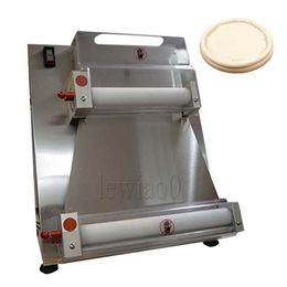Roestvrijstalen pizza bodem cake -vorming machine semi automatisch desktop deeg sheeter roller machine