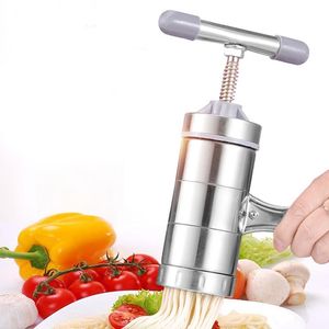 Roestvrijstalen Draagbare Handmatig Noodles Machine Fruit Juice Groent Maker Handvat Bakken Gebak Keuken Gadgets Accessoires