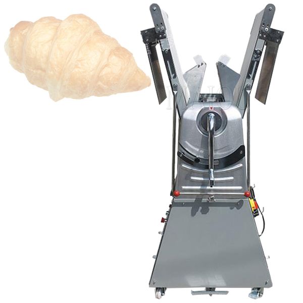 Machine à pâte feuilletée en acier inoxydable Feuille de pâte à pizza à pain vertical Shortening Making Machine