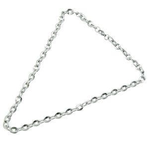 Roestvrijstalen zilveren verbindingskettingen kettingen voor vrouwelijke mannen chokers feestclub decor mode sieraden accessoires