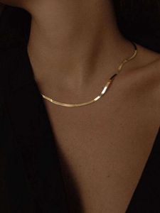 Roestvrijstalen slang ketting klassieke gouden kleur mm ketting choker sieraden vrouwen mannen lange ketens accessoires cadeau