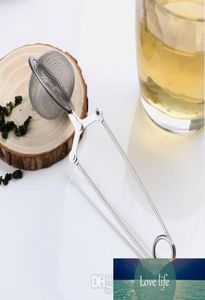 Passoire à thé en maille sphérique en acier inoxydable, filtre à café, herbes et épices, poignée de diffuseur, boule de thé, qualité supérieure 7487773