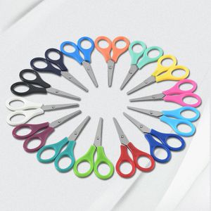 Stainless Steel Student Paper Children's Stationery Hand Cutting Official Documents Teaching Cutting Household Thread Scissors