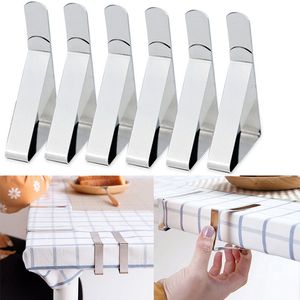 Stainless Steel Tablecloth Clip Adjustable Fixed Clip Holder Home Party Picnic Table Cover Fixed Tablecloth Tools
