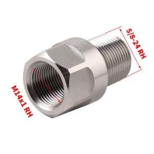 Stainless Steel Thread Adapter 1/2-28 M14X1 M15X1 To 5/8-24 For Adaptor Fitting Drop Delivery Dhaun