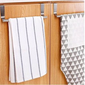 Roestvrijstalen handdoekrekken handdoeken Hangende houder badkamer plankrek