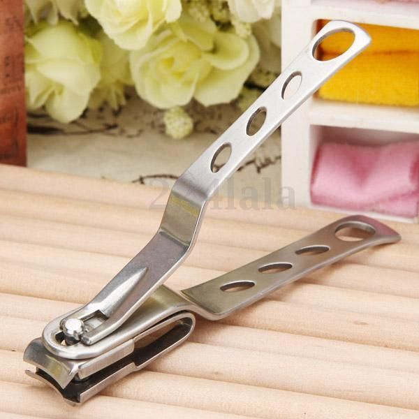 Tondeuse En Acier Inoxydable Nail Toe Cuticule Clipper Cutter Manucure Pédicure Outil # R410