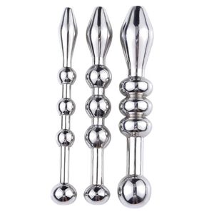 En acier inoxydable urétral perles de pénis insertion insertion sex toys for men dilators chastety cbt torture