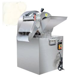Roestvrijstalen groente snijmachine commerciële aardappelen Slijpliceer Cutter industriële aardappelchip snijdende machine
