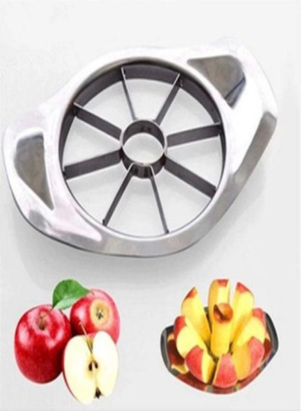 Herramientas de vegetales de acero inoxidable Corer Slicers Rredders Corta Cortador de manzana GO Cortadores de cuchillo de fruta nuclear Fruits Splitter Fruitage G9884724