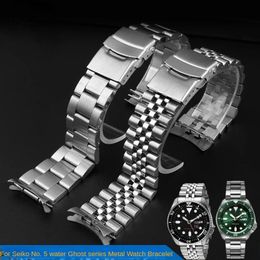 Sangle de montre en acier inoxydable pour No 5 Rolex Water Ghost Series SRPD63 SKX007 009