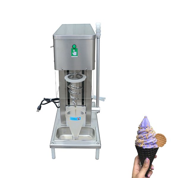 Fruits de yogourt en acier inoxydable mélangeur à crème glacée Frozen Frot Foret Drill Ice Cream Blender Machine 110V 220V