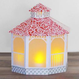 Empestation Cutting Dies 3d House Lantern New 2020 Craft Dies Cut for Wedding Invitation Scrapbooking DIY Home Decorative