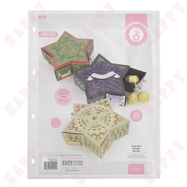 Stamping Metal Cuting Dies Little Star Gift Box Showcase Set Modèle