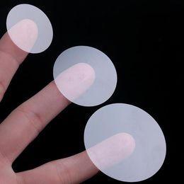 Estamper le dia rond.1.5 / 2/2,5 / 3/3,5/4 / 5cm Étiquettes transparentes Circle PVC Étiquettes de scrapbooking Scellage Sceau d'autocollant DIY Selfadhesive Gift Sticker