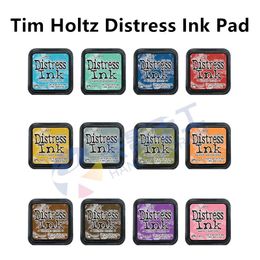 Stempelingen 1 van de US Import Ranger Tim Holz Distress Ink Vintage Old Color Water Based Pad Stationery 230816