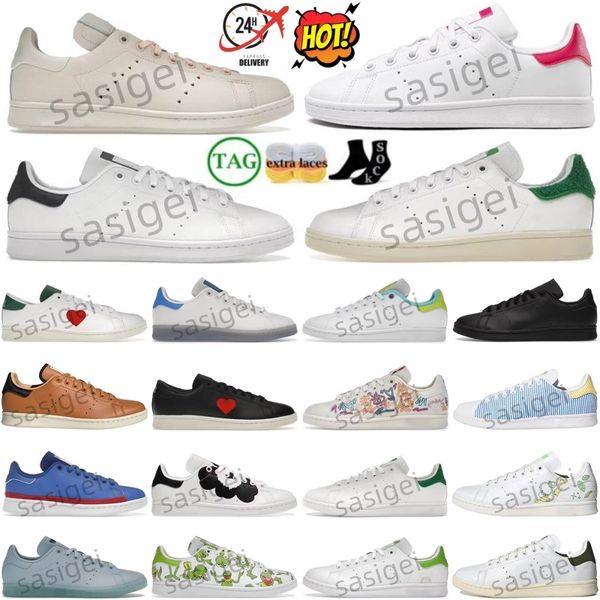 Stan Smith Les Simpsons Homer Simpson Blanc Noir collégial Made Green 30e anniversaire ABC Camo Core New Navy Casual Chaussures Hommes Femmes Rose Rouge Rose Bleu