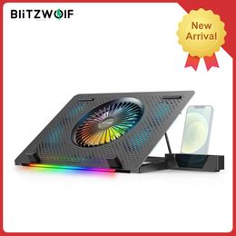 Stand blitzwolf bwhs1 portable portable refroidissement stand rgb fraîcheur de refroidissement en métal métal monté