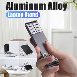 Stand CableTime Laptop Standhouder Aluminium Multi -level Hoogte -aanpassing Niet -slip voor tablet iPad Telefoonhouder S05