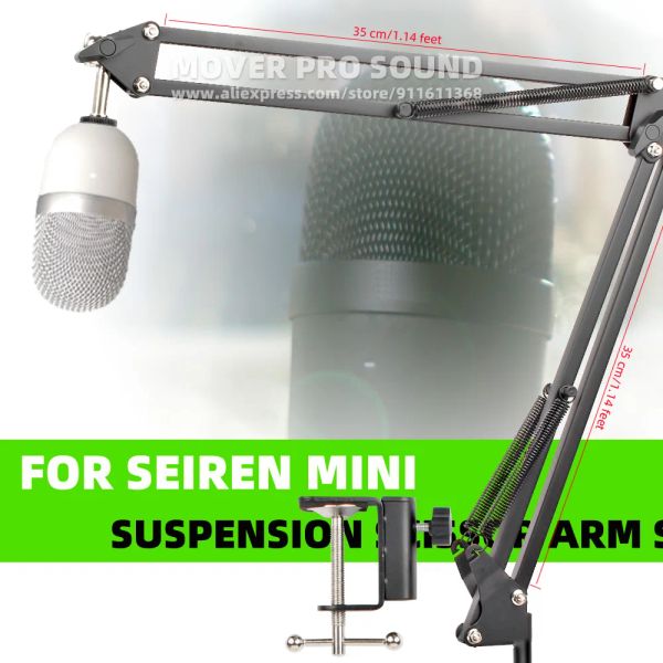 Support de bureau de bureau suspension microphone stand crissor Boom bras pour razer seiren mini bureau supérieur support de micro