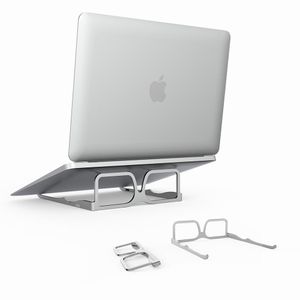 Support de support portable pour ordinateur portable en forme de support en alliage en aluminium en aluminium pliable pour ordinateur portable