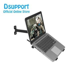 Sta opvouwbare wandbevestiging 1727 inch Laptophouder One Arms Full Motion Laptop koeler intrekbare notebookhanger