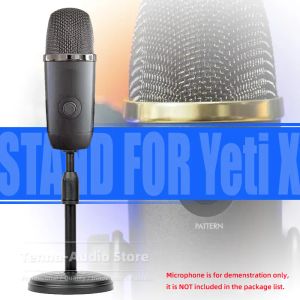 Tenez pour le support de microphone de bureau Blue Yeti X Hold Hold Support de bureau réglable Mike Extension Tableau Yetix Mic Boom Mount Table Tableau de table