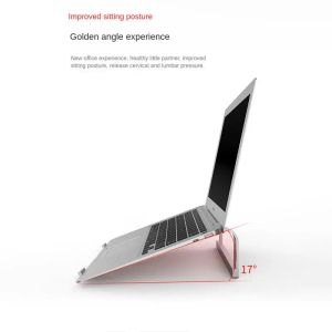 Support de support pour ordinateur portable Hollow Design Support support Base de carnet de base pour MacBook 13 15 LAPDESK PC HAPPORTE