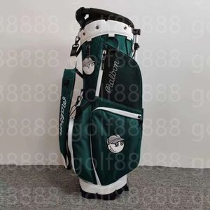 Stand korea malbon 24ss d'été Nouveaux sports PU imperméable de la qualité de golf de golf de golf motif extérieur sac