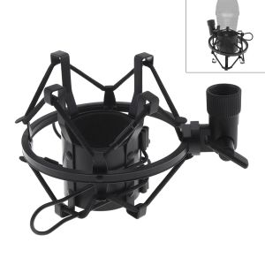 Stand metaal High Elastic Recording Studio Clip Spider Microfoon Stand Shock Mount met koperoverdracht voor computercondensor microfoon