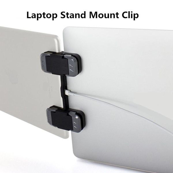 Support multi-écran portable du support d'ordinateur portable Clip Connexion du support de support de tablette Affichage du support de support réglable Kit de montage