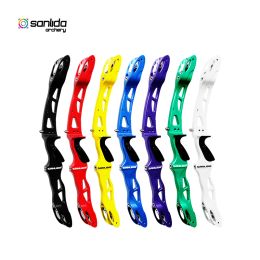 Stand Sanlida Archery Miracle X9 Intermedio ILF Bow Riser Recurve Target Bow Riser 25 '' Fatir a mano derecha Deporte al aire libre