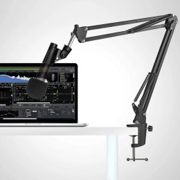 Support SM57 Mic Stand avec microphone Boom de microphone POP avec couvercle de pare-brise en mousse pour microphone dynamique cardioïde SM57LC