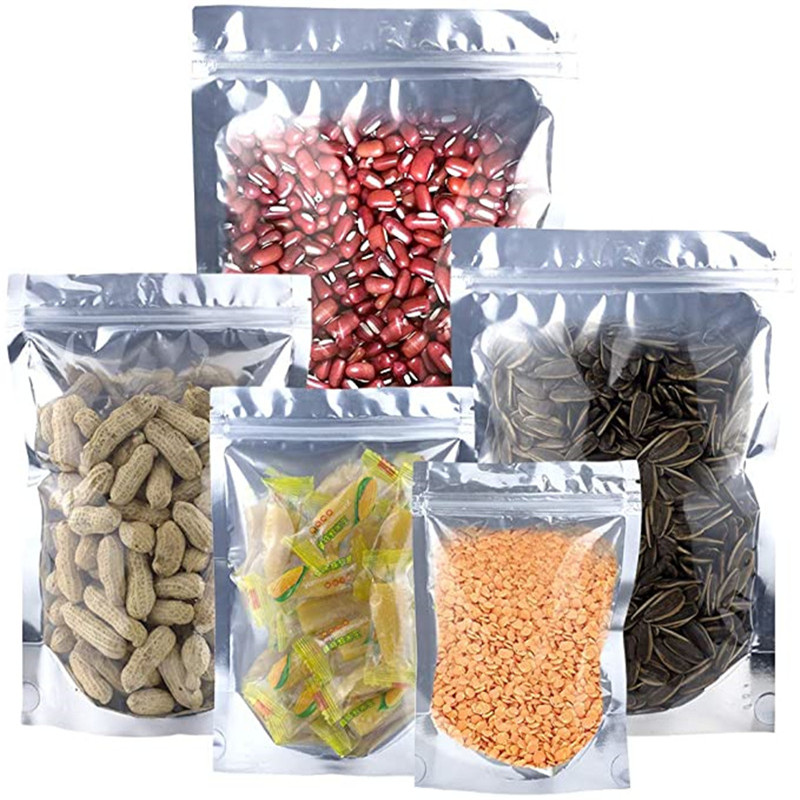 Stand Up Aluminiowa Folia Zipper Bag Plastikowy Studka Opakowań Plastikowa Na Żywność Pakiet Do Kawy Pakiet Torby