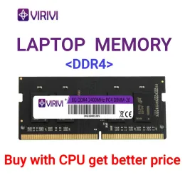 Stand Virivi DDR4 4GB 8GB 16GB 32GB 2133 2400 2666 3200MHz Sodimm 1.35V 1.5V 1.2V Notebook Ram 204Pin Memoria de la computadora portátil Ram