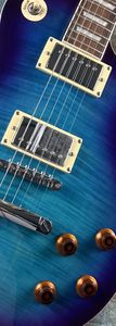 Guitare électrique Standard, Blueberry Tiger dégradé, garde signature, en stock, emballage éclair