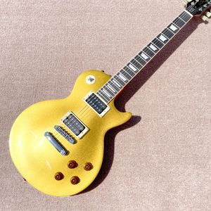 Standard-Bünde für E-Gitarren, goldfarbene Decke, Tune-o-Matic-Brücke aus Palisandergriffbrett, vergossene Vax-Tonabnehmer