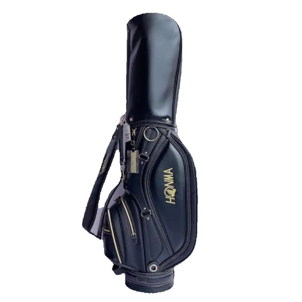 Sac de golf standard Sac de club pratique en cuir d'alligator pour hommes