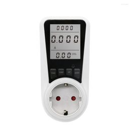 Prise de mesure Standard, petit écran de puissance, écran LCD, moniteur, prises d'énergie électrique domestique, compteur