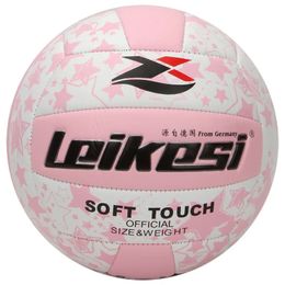 Taille standard 5 Volleyball pour adultes Machine PVC Machine cousue Explosion Proof Anti-Slip Training Ball Ball Beach High Bouncy Volleyball 240510