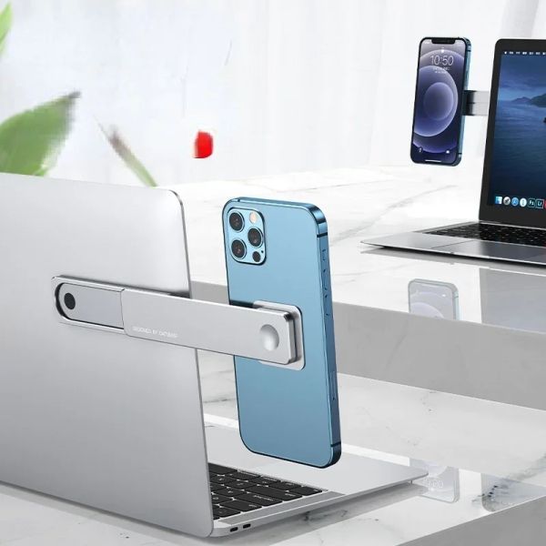 Soportes 1PC 2 en 1 Laptop Expand Stand Notebook para iPhone Xiaomi Soporte para Macbook Air Soporte de escritorio Accesorios para computadora portátil