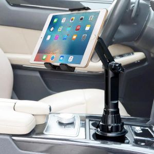 Supports de 4,7 à 13 pouces pour le support de tablette pour iPad Stand 2 3 4 Air Mini Pro 10.2 2020 Prise en charge du support de Tablet Tablet Tablet Clip de voiture