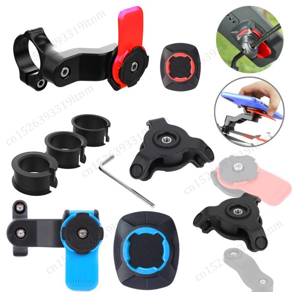 Stands support de guidon à vélo Motocycle Absorbatteur Mobile Phone Mobile Adaptors Adaptors Vibration Dogueur Bike GPS Support