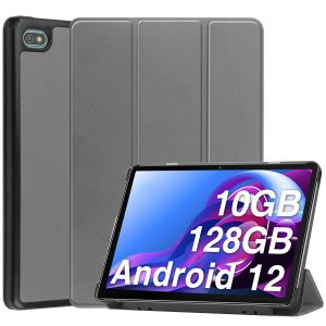 Support de support pour Blackview Tab 7 Pro 10,1 pouces Trifold Smart Tablet Case Pu Hard Back Case Slim Holder Couverture pour Blackview Tab 7 Pro