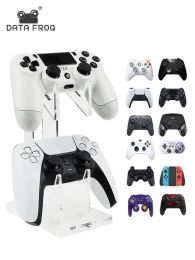 Supports DATA FROG support universel double contrôleur pour PS5/PS4/PS3 support de contrôleur de bureau support de manette de jeu pour Xbox One/série X