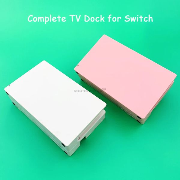 Stands Livraison Directe Ivoire Blanc et Rose Nouvelle Station De Chargement Pour NS Nintend Switch HDMIcompatible TV Dock Chargeur Station Stand