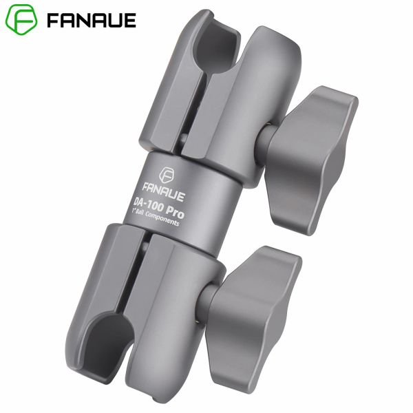 Stands fanaUe 15 cm composite double socket pivotage pivotant 1 pouce base de base de base en aluminium compatible avec les supports de bélier B taille 1 