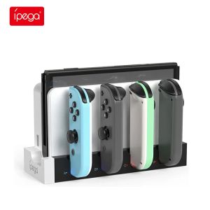 Staat voor Joy Con Charger Dock Stand Station Holder voor Nintendo Switch NS Game Controller Dock Joycon Laadbasis