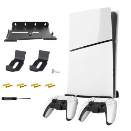 Support de rangement de montage de la console de jeu pour le support de jeu de jeu de gueulades de gueulature Slim Slim PS5 pour les accessoires de jeu PlayStation 5